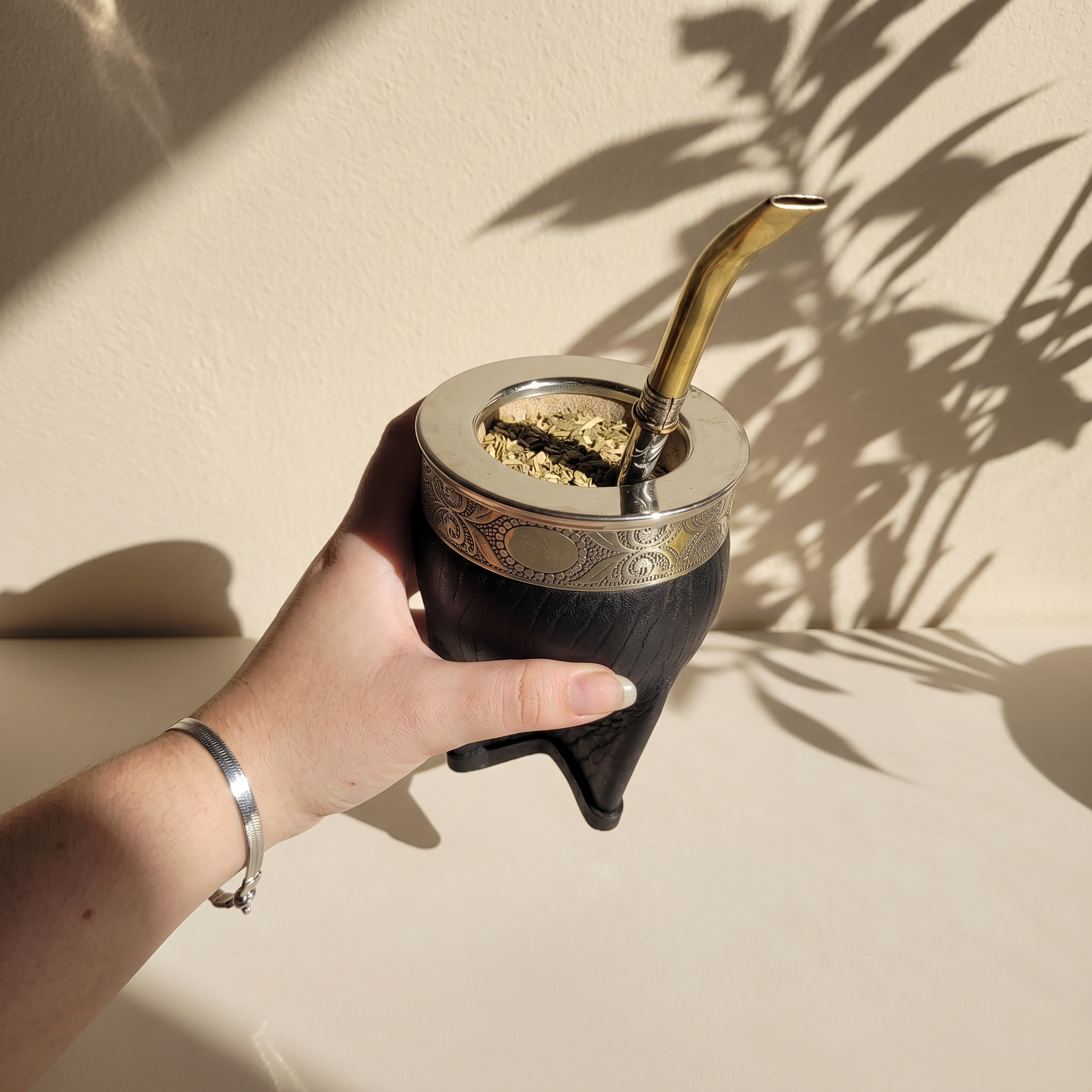 Mate Imperial Liso en uso